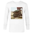 thumbnail image 1 of Star Wars The Mandalorian The Child - Long Sleeve T-Shirt for Men - Customized-White, 1 of 5
