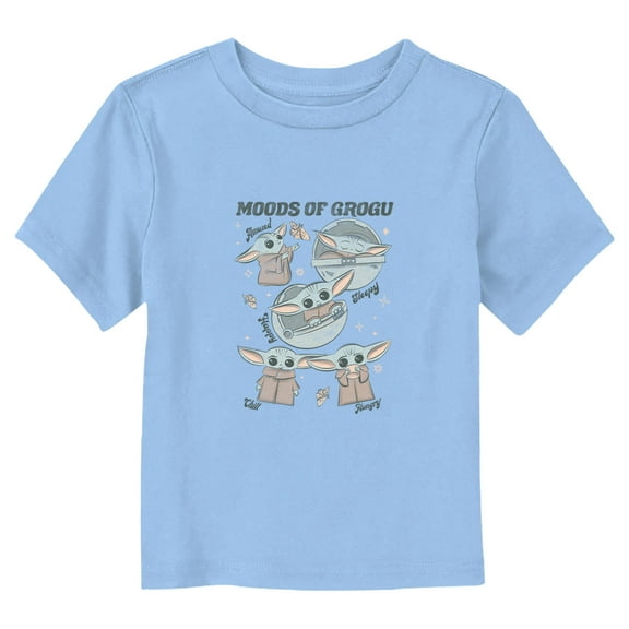 Star Wars: The Mandalorian The Child Moods of Grogu Graphic T-Shirt