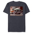thumbnail image 1 of Star Wars The Mandalorian The Child Nap Time - Short Sleeve Blended T-Shirt for Adults - Customized-Navy Heather, 1 of 5