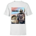 thumbnail image 1 of Star Wars The Mandalorian The Child Painting - Short Sleeve T-Shirt for Kids - Customized-White, 1 of 5