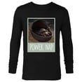 thumbnail image 1 of Star Wars The Mandalorian The Child Power Nap - Long Sleeve T-Shirt for Men - Customized-Black, 1 of 5
