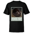thumbnail image 1 of Star Wars The Mandalorian The Child Power Nap - Short Sleeve T-Shirt for Kids - Customized-Black, 1 of 5