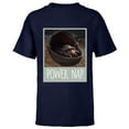 thumbnail image 1 of Star Wars The Mandalorian The Child Power Nap - Short Sleeve T-Shirt for Kids - Customized-Navy, 1 of 5