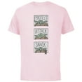 thumbnail image 1 of Star Wars The Mandalorian The Child Protect Attack Snack - Short Sleeve Cotton T-Shirt for Adults - Customized-Soft Pink, 1 of 5