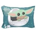 thumbnail image 1 of Star Wars: The Mandalorian The Child Reversible Pillowcase, 1 of 3