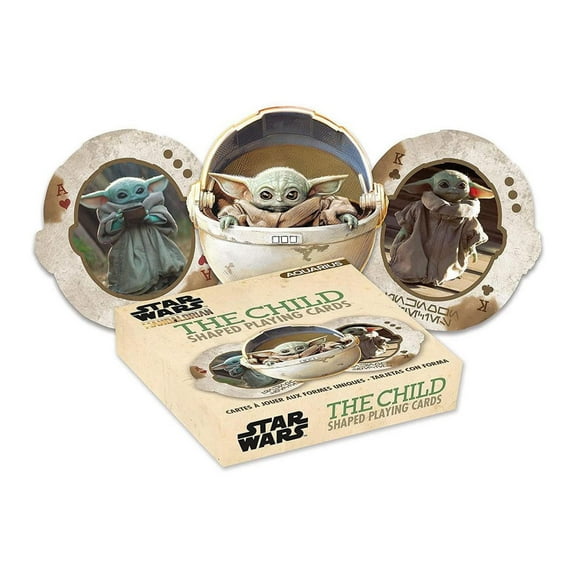 Star Wars The Mandalorian The Child Shaped Playing Cards