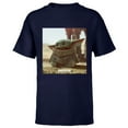 thumbnail image 1 of Star Wars The Mandalorian The Child - Short Sleeve T-Shirt for Kids - Customized-Navy, 1 of 5