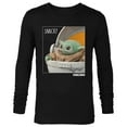 thumbnail image 1 of Star Wars The Mandalorian The Child Snack Time - Long Sleeve T-Shirt for Men - Customized-Black, 1 of 5