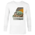 thumbnail image 1 of Star Wars The Mandalorian The Child Snack Time - Long Sleeve T-Shirt for Men - Customized-White, 1 of 5
