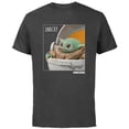 thumbnail image 1 of Star Wars The Mandalorian The Child Snack Time - Short Sleeve Cotton T-Shirt for Adults - Customized-Charcoal, 1 of 5