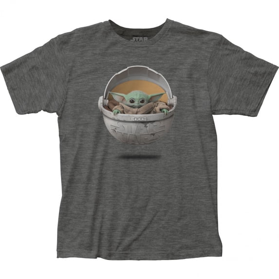 Star Wars The Mandalorian The Child Space Crib T-Shirt-Large