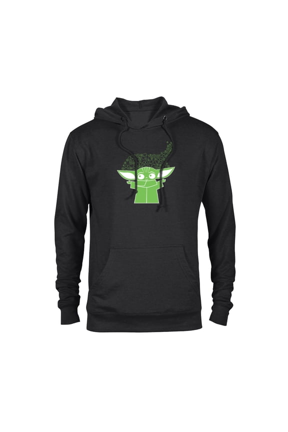 The Mandalorian The Child St. Patrick's Day - Pullover Hoodie for Adults - Customized-Black