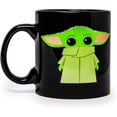 thumbnail image 1 of Silver Buffalo Star Wars The Mandalorian The Child Stands Ceramic Coffee Mug, 20-Ounces, 1 of 9