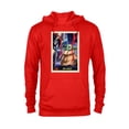 thumbnail image 1 of Star Wars The Mandalorian The Child Trading Card - Pullover Hoodie for Adults - Customized-Red, 1 of 5