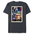 thumbnail image 1 of Star Wars The Mandalorian The Child Trading Card - Short Sleeve Blended T-Shirt for Adults - Customized-Navy Heather, 1 of 5