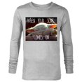 thumbnail image 1 of Star Wars The Mandalorian The Child When Your Song Comes On - Long Sleeve T-Shirt for Men - Customized-Athletic Heather, 1 of 5