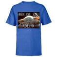 thumbnail image 1 of Star Wars The Mandalorian The Child When Your Song Comes On - Short Sleeve T-Shirt for Kids - Customized-Royal, 1 of 5