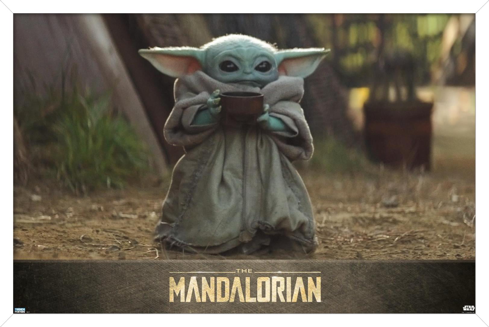 https://i5.walmartimages.com/seo/Star-Wars-The-Mandalorian-The-Child-with-Soup-Wall-Poster-22-375-x-34-Framed_5f49c962-94cc-45e6-a0f1-3dd66b36fc70_1.3a56ce3f165806b986ac2dd43125aba0.jpeg