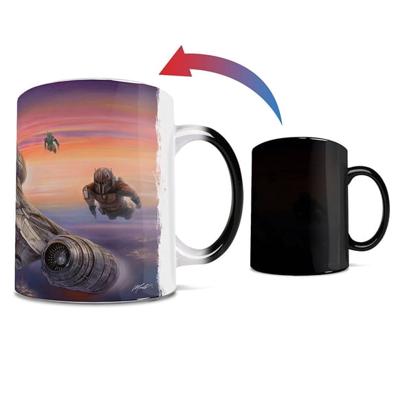 Star Wars (The Mandalorian - The Escort) Morphing Mugs Heat-Sensitive Mug MMUG1222