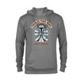 thumbnail image 1 of Star Wars The Mandalorian The Is The Way Galaxy’s Greetings Standard - Pullover Hoodie for Adults – Customized-Graphite Heather, 1 of 5