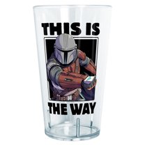 Star Wars: The Mandalorian This is The Way Mando  Tritan Drinking Cup Clear 24 oz.