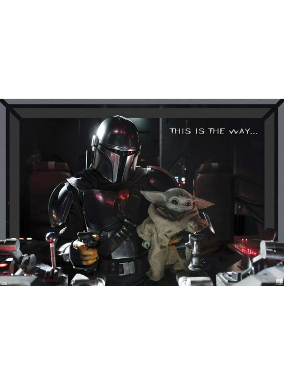 Star Wars: The Mandalorian - This is the Way Wall Poster, 22.375" x 34"