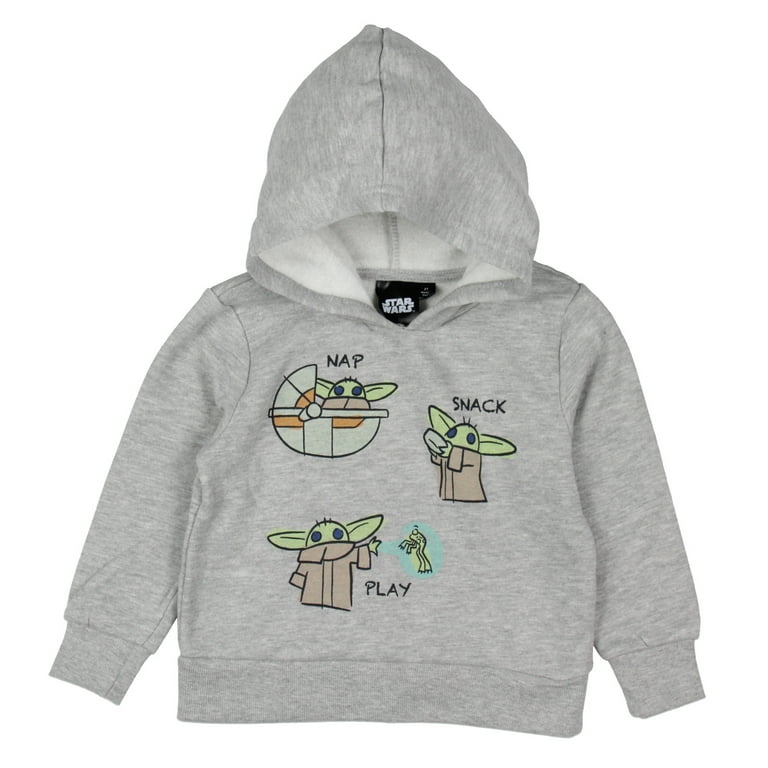 Hooded Pullover Baby Yoda Mandalorian Hoodie Disney The