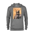 thumbnail image 1 of Star Wars The Mandalorian Vintage Poster - Pullover Hoodie for Adults - Customized-Graphite Heather, 1 of 5
