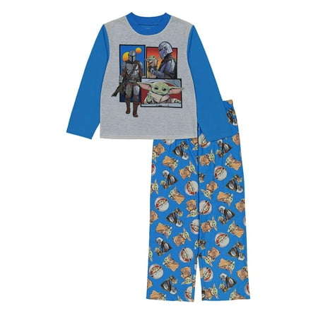 Star Wars The Mandalorian and Child Pajama Sleepwear Set Size 6