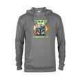 thumbnail image 1 of Star Wars The Mandalorian and Grogu #1 Dad in the Galaxy - Pullover Hoodie for Adults - Customized-Graphite Heather, 1 of 5