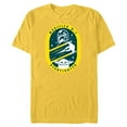 thumbnail image 1 of Star Wars The Mandalorian and Grogu Modified N-1 Starfighter - Short Sleeve Blended T-Shirt for Adults - Customized-Yellow, 1 of 5