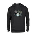 thumbnail image 1 of Star Wars The Mandalorian and Grogu N-1 Starfighter Top View - Pullover Hoodie for Adults - Customized-Black, 1 of 5