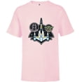 thumbnail image 1 of Star Wars The Mandalorian and Grogu N-1 Starfighter Top View - Short Sleeve T-Shirt for Kids - Customized-Soft Pink, 1 of 5
