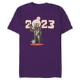 thumbnail image 1 of Star Wars The Mandalorian and Grogu Tatooine Suns 2023 - Short Sleeve Blended T-Shirt for Adults - Customized-Purple, 1 of 5