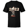 thumbnail image 1 of Star Wars The Mandalorian and Grogu Tatooine Suns 2023 - Short Sleeve T-Shirt for Kids - Customized-Black, 1 of 5