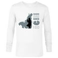 thumbnail image 1 of Star Wars The Mandalorian and Grogu Where Dad Goes I Go - Long Sleeve T-Shirt for Men - Customized-White, 1 of 5