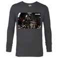 thumbnail image 1 of Star Wars The Mandalorian and The Child Pilot and Co-Pilot - Long Sleeve T-Shirt for Men - Customized-Charcoal Heather, 1 of 5