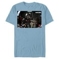 thumbnail image 1 of Star Wars The Mandalorian and The Child Pilot and Co-Pilot - Short Sleeve Blended T-Shirt for Adults - Customized-Ocean Blue, 1 of 5