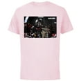 thumbnail image 1 of Star Wars The Mandalorian and The Child Pilot and Co-Pilot - Short Sleeve Cotton T-Shirt for Adults - Customized-Soft Pink, 1 of 5