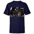 thumbnail image 1 of Star Wars The Mandalorian and The Child Pilot and Co-Pilot - Short Sleeve T-Shirt for Kids - Customized-Navy, 1 of 5