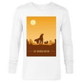 thumbnail image 1 of Star Wars The Mandalorian and The Child Poster - Long Sleeve T-Shirt for Men - Customized-White, 1 of 5