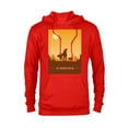 thumbnail image 1 of Star Wars The Mandalorian and The Child Poster - Pullover Hoodie for Adults - Customized-Red Heather, 1 of 5