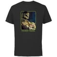 thumbnail image 1 of Star Wars The Mandalorian and the Child Father Figure - Short Sleeve Cotton T-Shirt for Adults - Customized-Black, 1 of 5