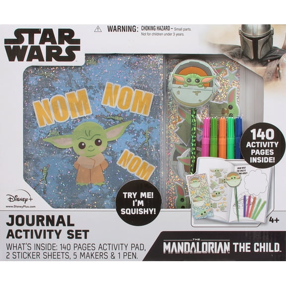 Star Wars The Mandalorian the Child Journal Activity Set w/ 140 Activity Pages