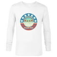thumbnail image 1 of Star Wars The Mandalorian the Child Snack Time Americana - Long Sleeve T-Shirt for Men - Customized-White, 1 of 5