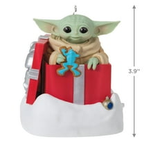 Star Wars: The Mandalorian™ Grogu™ Greetings Ornament With Sound and Motion