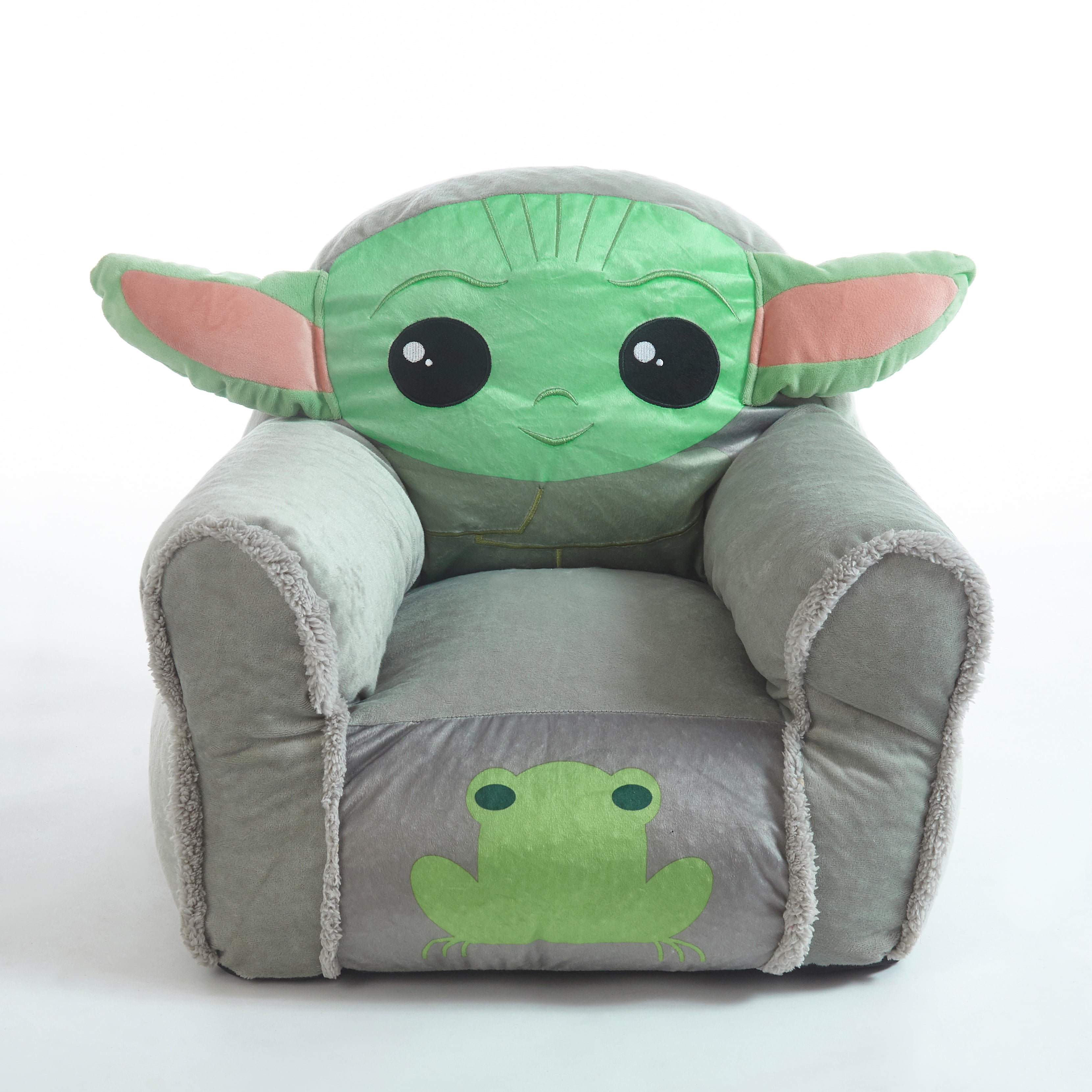 The Mandalorian Baby Yoda Toddler Bean Bag Chair, Polyester