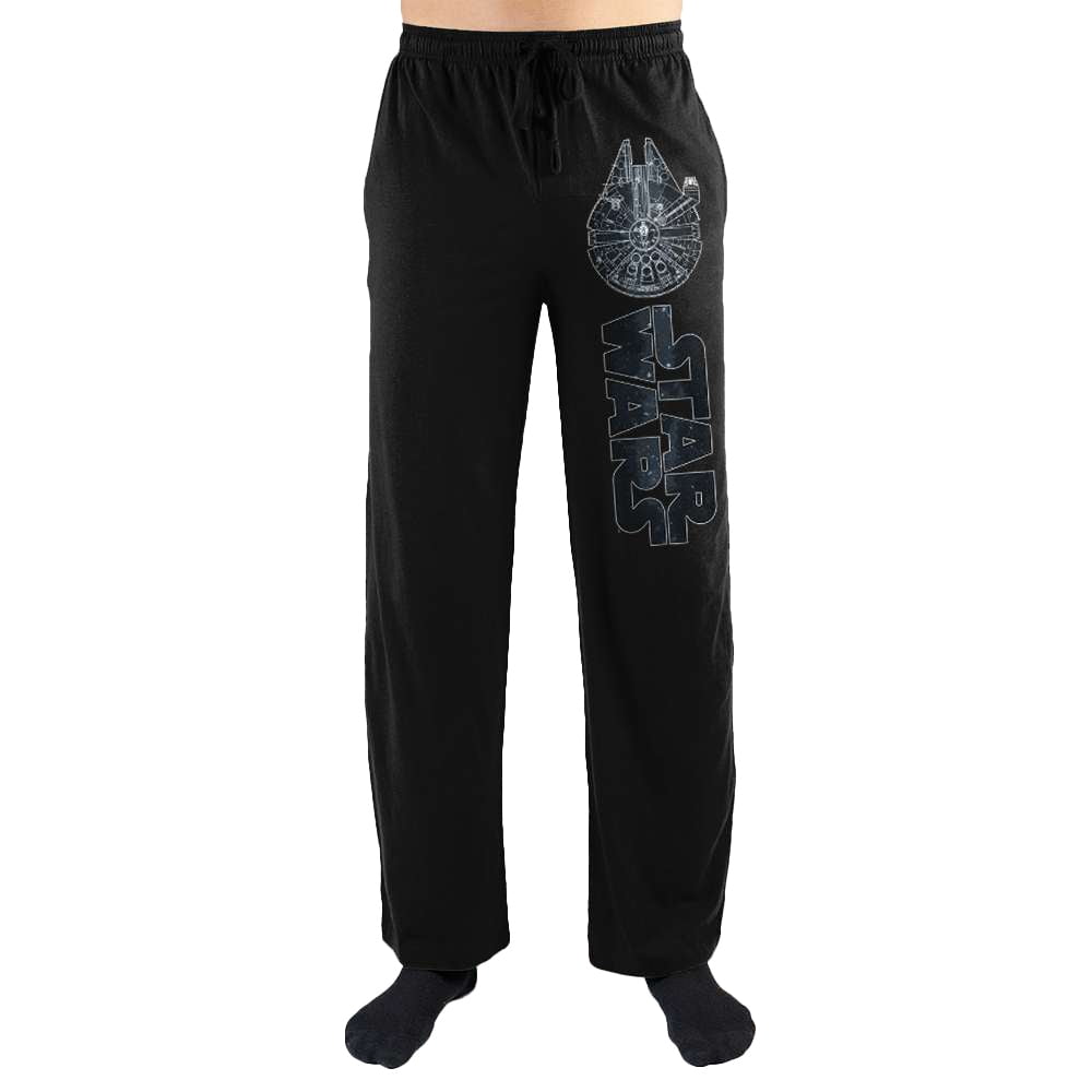 Star Wars The Millennium Falcon Print Men's Loungewear Pajama Pants  XX-Large 