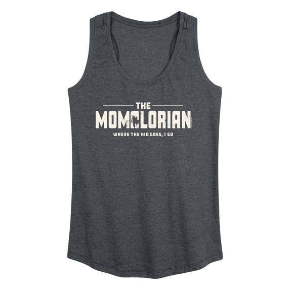 Star Wars - The Momalorian - Women's Racerback Graphic Tank