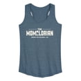 thumbnail image 1 of Star Wars - The Momalorian - Women's Racerback Graphic Tank, 1 of 3